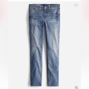 J. Crew 9" mid-rise vintage slim-straight jean in Tilda wash size 29